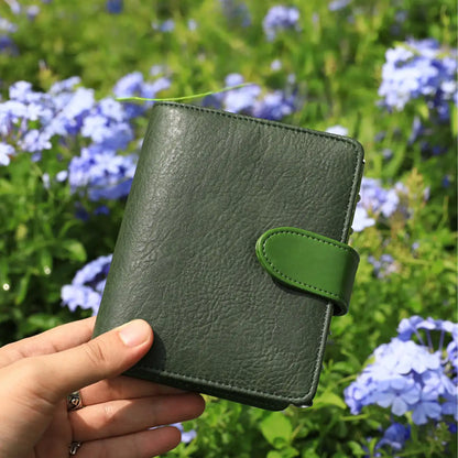 Sketchbook 24-Color Travel Set of Brown Leather Watercolor